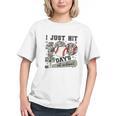 I Just Hit 100 Days Of School Teacher Baseball Boys Kids Graphic Youth