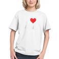 I Love Mamie Heart Grandma Grandmother Grandparent Raglan Baseball Tee Graphic Youth