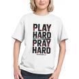 Play Hard Pray Hard Youth Boy Christian Baseball Jesus Graphic Youth Play Hard Pray Hard Youth Boy Christian Baseball Jesus Graphic Youth