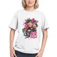 Punk Girl With Anger Kanji And Baseball Bat Graphic Youth Punk Girl With Anger Kanji And Baseball Bat Graphic Youth