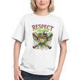 Respect The Drip Mardi Gras Baseball Ice Cream Boys Carnival Graphic Youth