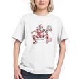 Santa Playing Baseball Catcher Merry Christmas Sport Player Graphic Youth Santa Playing Baseball Catcher Merry Christmas Sport Player Graphic Youth