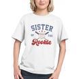 Sister Of Rookie 1st Birthday Baseball Boy Family Matching Graphic Youth Sister Of Rookie 1st Birthday Baseball Boy Family Matching Graphic Youth