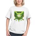 St Patrick's Day Baseball Boys Ice Cream Drip Youth Kids Premium Tri-Blend Graphic Youth