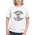 I Teach Kids To Hit And Steal Baseball Softball Coach Graphic Youth