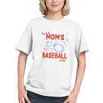 Tired Baseball Mom Club Baseball Mama Mother's Day Graphic Youth Tired Baseball Mom Club Baseball Mama Mother's Day Graphic Youth