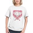 Valentines Baseball Boys Ice Cream Drip Heart Youth Kids Graphic Youth Valentines Baseball Boys Ice Cream Drip Heart Youth Kids Graphic Youth
