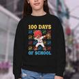 100 Days Of School Baseball Bat 100th Day Of School Boys Youth Crewneck Sweatshirt 100 Days Of School Baseball Bat 100th Day Of School Boys Youth Crewneck Sweatshirt