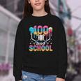 100 Days Of School Baseball Boys Ice Cream Drip 100th Day Youth Crewneck Sweatshirt 100 Days Of School Baseball Boys Ice Cream Drip 100th Day Youth Crewneck Sweatshirt