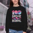 100 Days Of School Baseball Lover Donut Drip Boy Girl Youth Crewneck Sweatshirt 100 Days Of School Baseball Lover Donut Drip Boy Girl Youth Crewneck Sweatshirt
