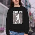 100 Days Of School Boys Kids 100th Day Balls For Baseball Youth Crewneck Sweatshirt 100 Days Of School Boys Kids 100th Day Balls For Baseball Youth Crewneck Sweatshirt