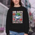 100 Days Smarter Baseball 100 Days Of School Boy Girl Kid Youth Crewneck Sweatshirt 100 Days Smarter Baseball 100 Days Of School Boy Girl Kid Youth Crewneck Sweatshirt