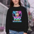 100 Drippy Days Of School Baseball Ice Cream 100th Day Boys Youth Crewneck Sweatshirt 100 Drippy Days Of School Baseball Ice Cream 100th Day Boys Youth Crewneck Sweatshirt