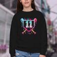 11th Birthday Boys Baseball Ice Cream Drip Boys Baseball Youth Crewneck Sweatshirt 11th Birthday Boys Baseball Ice Cream Drip Boys Baseball Youth Crewneck Sweatshirt