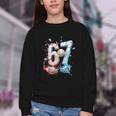 6 7 Baseball Six Seven Meme 67 Hands Kids Men Women Youth Crewneck Sweatshirt 6 7 Baseball Six Seven Meme 67 Hands Kids Men Women Youth Crewneck Sweatshirt