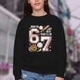 6 Year Old Birthday 67 Trend Baseball Now I’m 6 Next Year 7 Youth Crewneck Sweatshirt 6 Year Old Birthday 67 Trend Baseball Now I’m 6 Next Year 7 Youth Crewneck Sweatshirt
