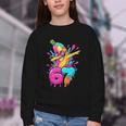 67 Baseball Dabbing Banana 6 7 Dripping Ice Cream Meme Youth Crewneck Sweatshirt 67 Baseball Dabbing Banana 6 7 Dripping Ice Cream Meme Youth Crewneck Sweatshirt