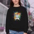 67 Baseball Dabbing Cat 6 7 Dripping Ice Cream Meme Youth Crewneck Sweatshirt 67 Baseball Dabbing Cat 6 7 Dripping Ice Cream Meme Youth Crewneck Sweatshirt