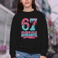 67 Ice Cream Drip Baseball For Men Women Kids Youth Crewneck Sweatshirt 67 Ice Cream Drip Baseball For Men Women Kids Youth Crewneck Sweatshirt