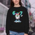 67 Meme Six Seven 6 7 Meme Dab Baseball Ice Cream Drip Youth Crewneck Sweatshirt 67 Meme Six Seven 6 7 Meme Dab Baseball Ice Cream Drip Youth Crewneck Sweatshirt