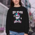67 Meme Six Seven Bruh Baseball Ice Cream Drip Youth Crewneck Sweatshirt 67 Meme Six Seven Bruh Baseball Ice Cream Drip Youth Crewneck Sweatshirt
