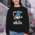 67 Six Seven Baseball Ice Cream Drip Number 67 Player Youth Crewneck Sweatshirt 67 Six Seven Baseball Ice Cream Drip Number 67 Player Youth Crewneck Sweatshirt