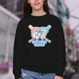 67th Birthday Squad Baseball Ice Cream Drip Birthday Squad Youth Crewneck Sweatshirt 67th Birthday Squad Baseball Ice Cream Drip Birthday Squad Youth Crewneck Sweatshirt