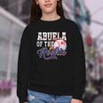 Abuela Rookie Of Year 1st Birthday Baseball Theme Matching Youth Crewneck Sweatshirt Abuela Rookie Of Year 1st Birthday Baseball Theme Matching Youth Crewneck Sweatshirt