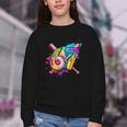 Banana Baseball 67 Ice Cream Drip Meme Youth Crewneck Sweatshirt Banana Baseball 67 Ice Cream Drip Meme Youth Crewneck Sweatshirt