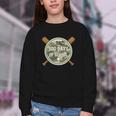 Baseball 100th Day Of School Camouflage Youth Crewneck Sweatshirt Baseball 100th Day Of School Camouflage Youth Crewneck Sweatshirt