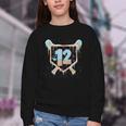 Baseball 12 Year Old Ice Cream Drip 12th Birthday Boys Youth Crewneck Sweatshirt