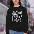 Baseball 6 7 Number 67 Six Seven Meme Boys Youth Kids Youth Crewneck Sweatshirt Baseball 6 7 Number 67 Six Seven Meme Boys Youth Kids Youth Crewneck Sweatshirt