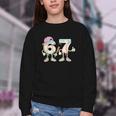 Baseball 67 Dripping Six Seven Drip Meme Ice Cream Boy Youth Crewneck Sweatshirt