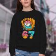 Baseball 67 Ice Cream Drip 67 Six Seven Meme 67th Birthday Youth Crewneck Sweatshirt Baseball 67 Ice Cream Drip 67 Six Seven Meme 67th Birthday Youth Crewneck Sweatshirt