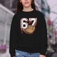 Baseball 67 Six Seven Alpha Slang 6 7 Meme Kids Teachers Boy Youth Crewneck Sweatshirt Baseball 67 Six Seven Alpha Slang 6 7 Meme Kids Teachers Boy Youth Crewneck Sweatshirt