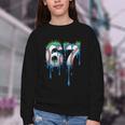 Baseball 67 Six Seven Gen Alpha Meme Blue Drip Boys Youth Crewneck Sweatshirt Baseball 67 Six Seven Gen Alpha Meme Blue Drip Boys Youth Crewneck Sweatshirt