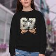 Baseball 67 Six Seven Gen Alpha Meme Youth Crewneck Sweatshirt