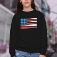 Baseball American Flag Patriotic USA Pride Youth Crewneck Sweatshirt Baseball American Flag Patriotic USA Pride Youth Crewneck Sweatshirt