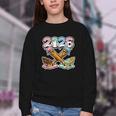 Baseball Bat 2026 Hands Drip Boys Ice Cream Dripping Youth Youth Crewneck Sweatshirt