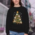 Baseball Bat Christmas Tree Lights Holiday Xmas Youth Crewneck Sweatshirt Baseball Bat Christmas Tree Lights Holiday Xmas Youth Crewneck Sweatshirt