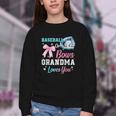 Baseball Or Bows Your Grandma Loves You Gender Reveal Youth Crewneck Sweatshirt Baseball Or Bows Your Grandma Loves You Gender Reveal Youth Crewneck Sweatshirt