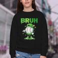 Baseball Bruh Drip Ice Cream Youth Boy St Patricks Day Youth Crewneck Sweatshirt Baseball Bruh Drip Ice Cream Youth Boy St Patricks Day Youth Crewneck Sweatshirt