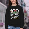 Baseball Dinosaur 100 Days Of School Kids Theme Youth Crewneck Sweatshirt Baseball Dinosaur 100 Days Of School Kids Theme Youth Crewneck Sweatshirt