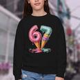 Baseball Drip Ice Cream 67 Youth Crewneck Sweatshirt Baseball Drip Ice Cream 67 Youth Crewneck Sweatshirt