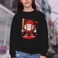 Baseball Drip Ice Cream Apparel Boys Kids Valentines Day Youth Crewneck Sweatshirt Baseball Drip Ice Cream Apparel Boys Kids Valentines Day Youth Crewneck Sweatshirt