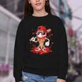 Baseball Drip Ice Cream Apparel Youth Boys Valentines Youth Crewneck Sweatshirt Baseball Drip Ice Cream Apparel Youth Boys Valentines Youth Crewneck Sweatshirt