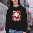 Baseball Drip Ice Cream Boys Kids Youth Valentines Youth Crewneck Sweatshirt Baseball Drip Ice Cream Boys Kids Youth Valentines Youth Crewneck Sweatshirt