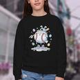 Baseball Drip Icecream Apparel Youth Boy Easter Youth Crewneck Sweatshirt