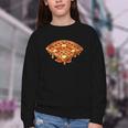 Baseball Dripping Waffle Field Youth Crewneck Sweatshirt
