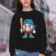 Baseball Drippy Style Apparel For Boys Youth Cool Baseball Youth Crewneck Sweatshirt Baseball Drippy Style Apparel For Boys Youth Cool Baseball Youth Crewneck Sweatshirt